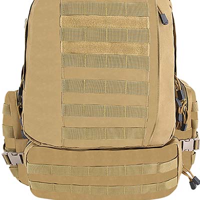 3-х дневный тактический рюкзак спереди molle
