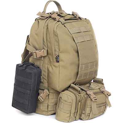 Сумка Molle Webbing, совместимая с тактическим рюкзаком